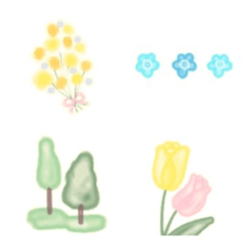 春の花々