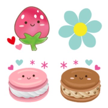 大人のためのナチュラルな春&hearts;絵文字