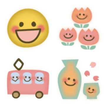 動く♡春のスマイル