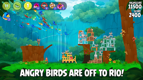 Angry Birds Rio screenshot 1